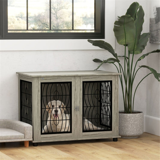 Ultimate Dog House - Protective, Stylish, and Easy to Maintain | Grey Color