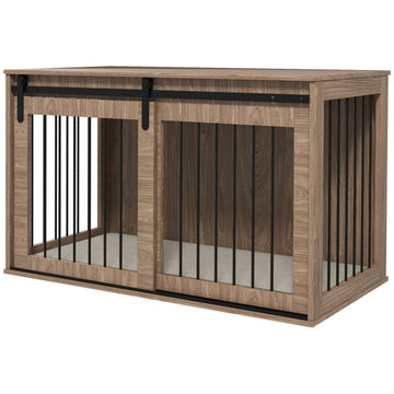 Spacious Dog House - Ideal Shelter for Large and Small Pets | Dark Brown