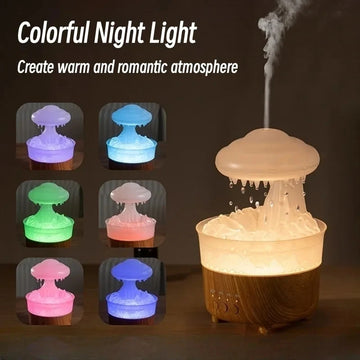 Rain Cloud Night Light Humidifier