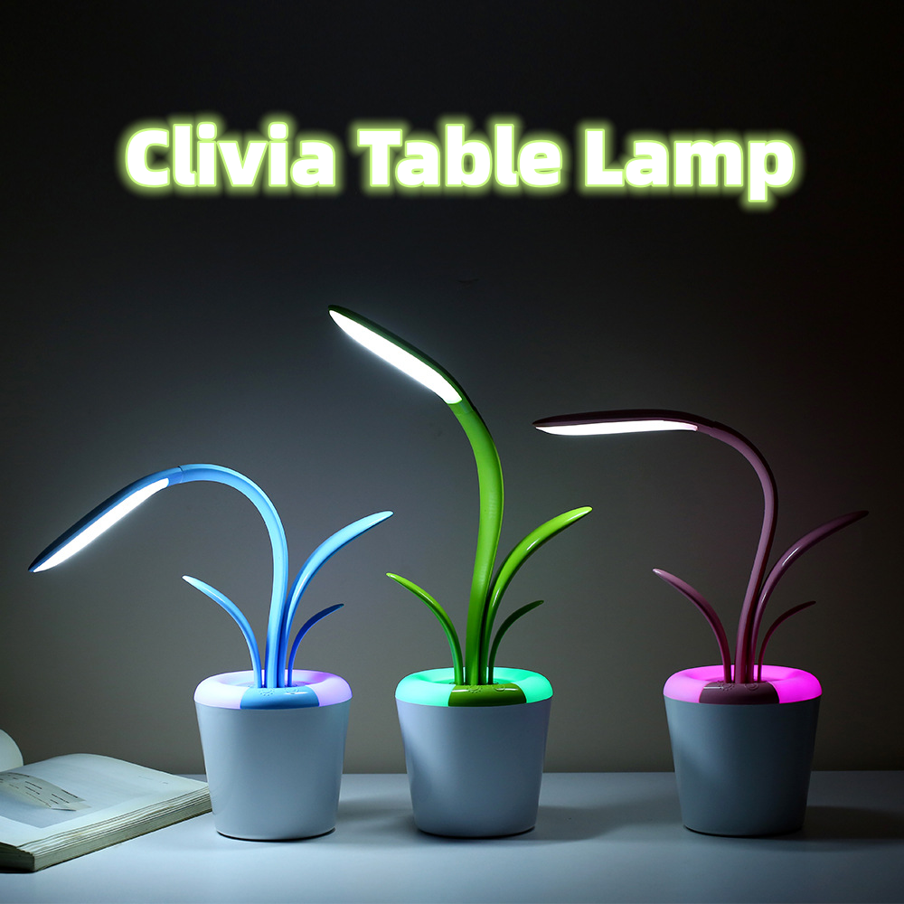 Contemporary LED Table Lamp with USB Port