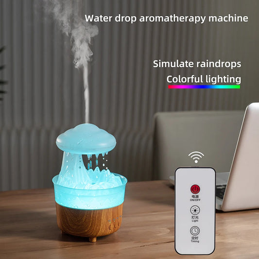 Rain Cloud Night Light Humidifier